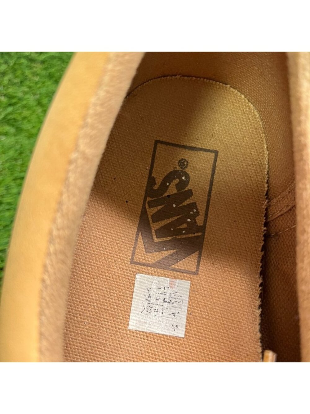 Vans Era Vansbuck Mens Size 11 Wheat Gum Athletic Leather Skate Shoes Sneakers - Picture 8 of 9